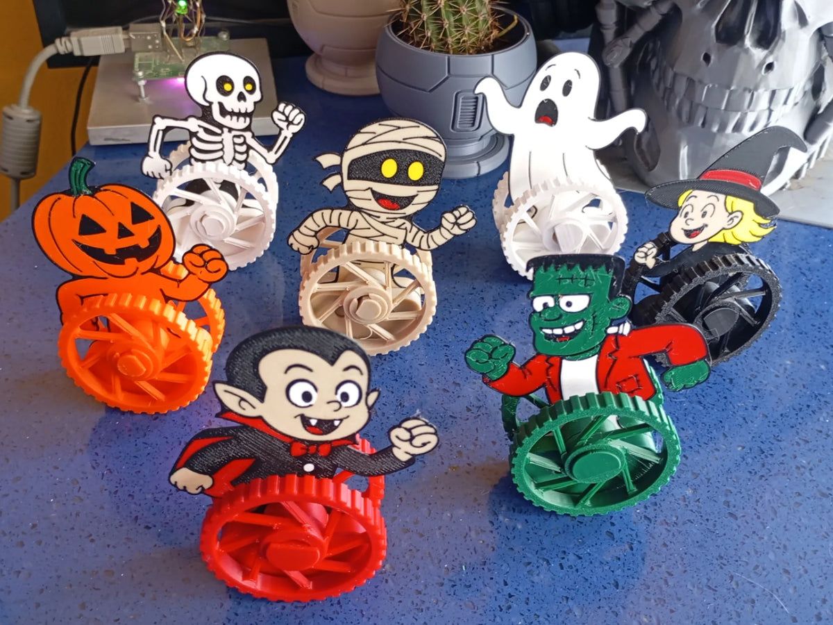 Méga pack de jouets auto-équilibrants d'Halloween effrayant - Fêtes Print