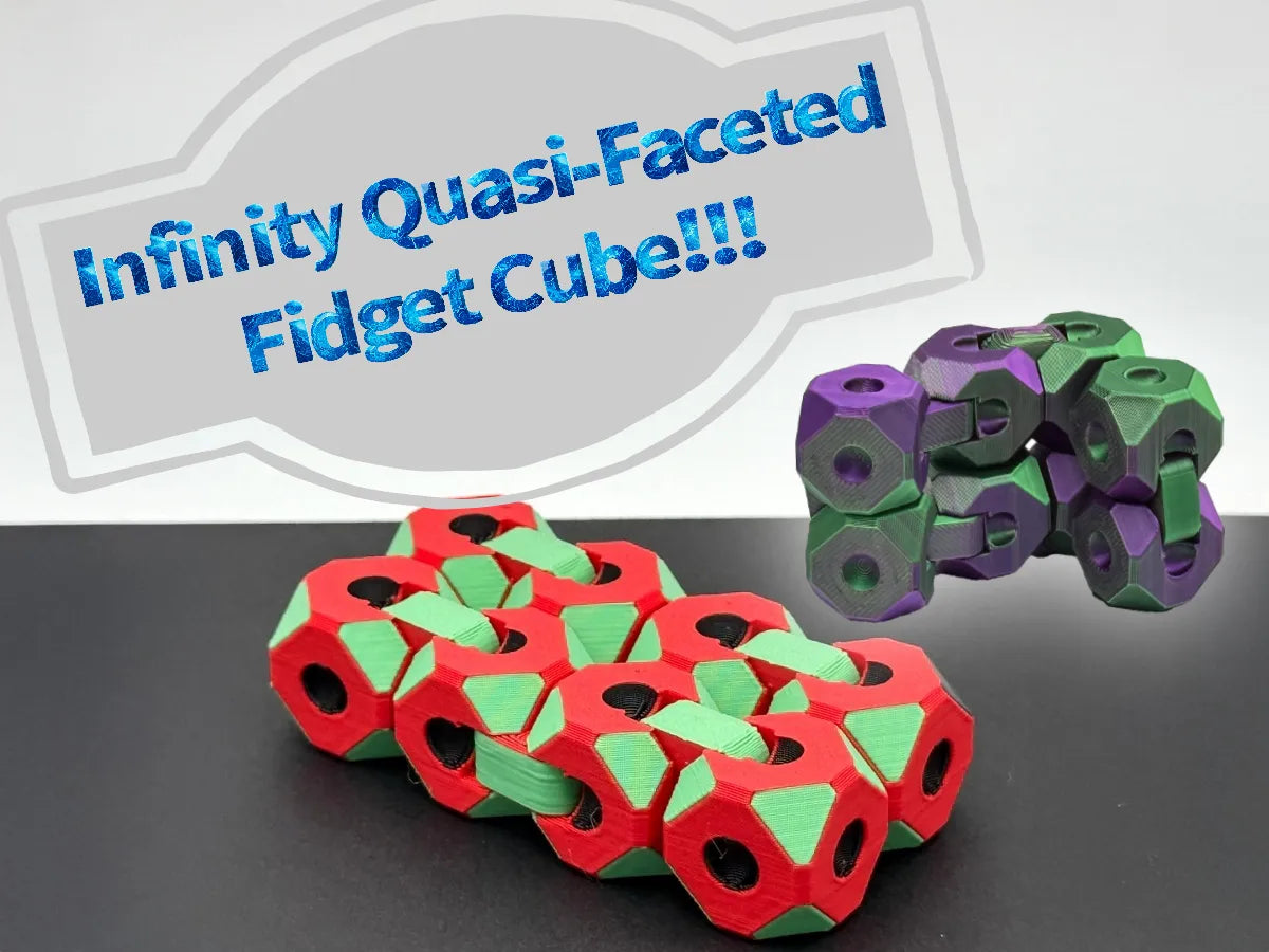 Cube infini quasi-facetté - Jeux Print