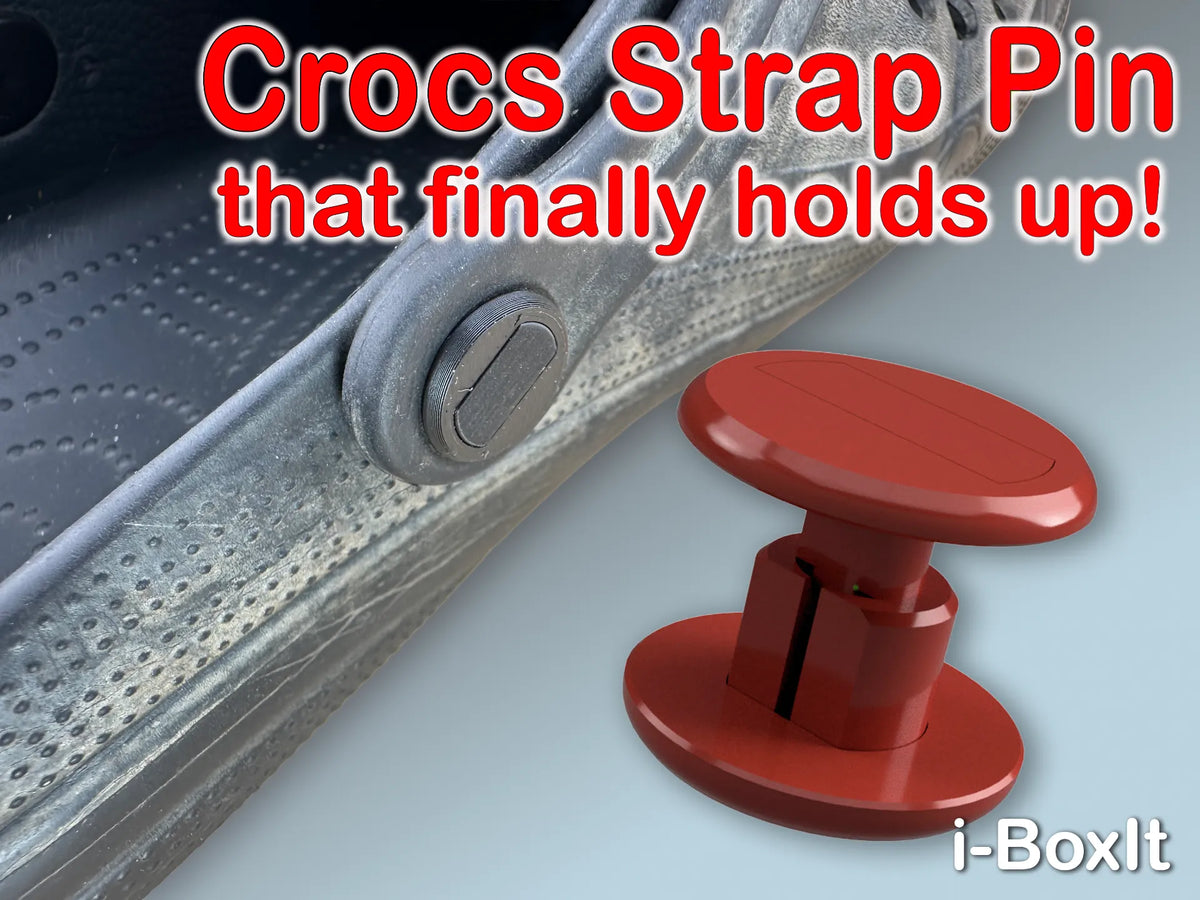 La goupille de sangle Crocs qui tient enfin - Cadeau Print