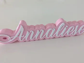 Panneau Nom de Bébé (beaucoup de noms disponibles) - Bébé Print