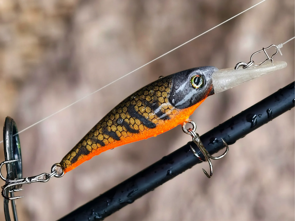 Leurre de pêche Twitchbait de plongée profonde - Outdoor Print
