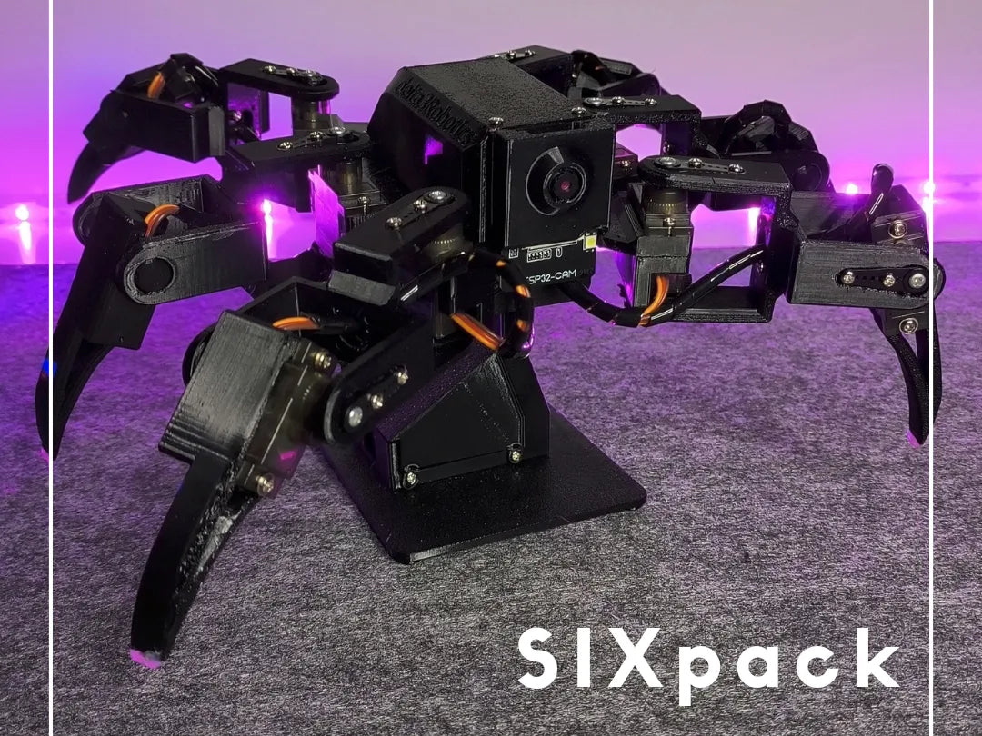 SIXpack Robot – Merveille marchante FPV à six pattes - Science Print