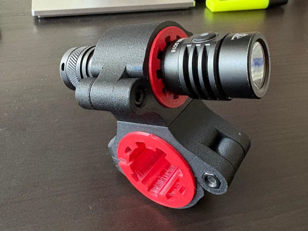 FlashMount - Support de lampe de vélo - Vélo Print