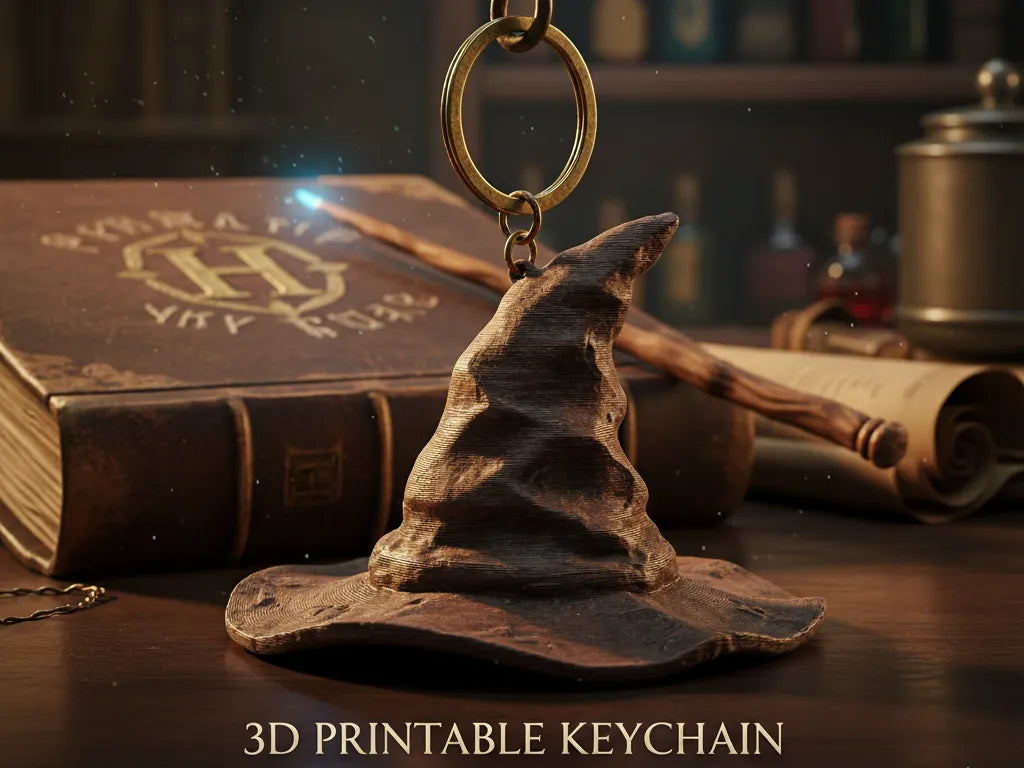 Porte-clés Chapeau de Tri - Harry Potter - Geek Print