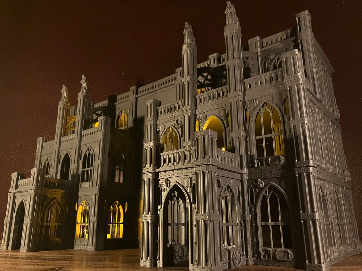 Terrain de jeu de guerre du Palais Impérial - Maquette Print