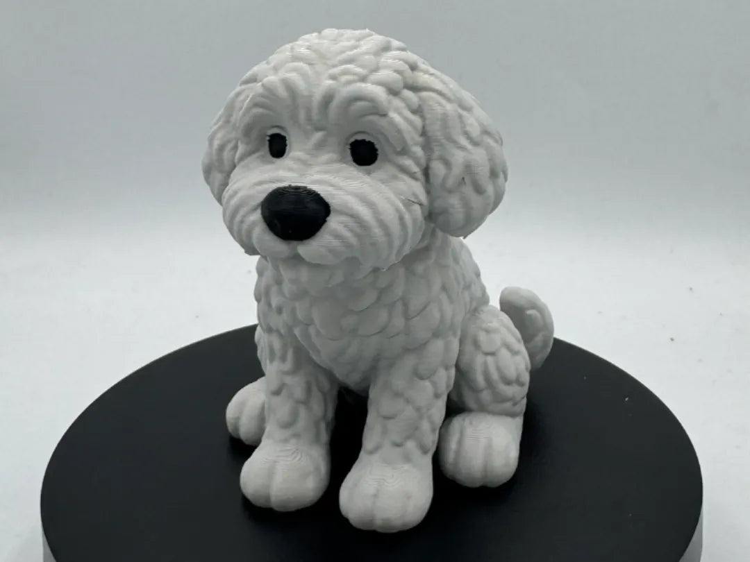Adorables Mini Golden Doodle - Geek Print