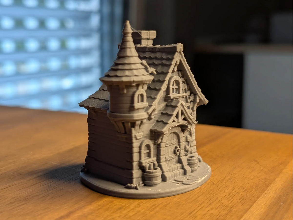 Maison de taverne médiévale (terrain DnD) - Jeux Print