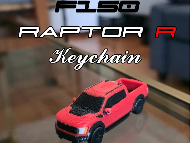Porte-clés Ford F150 Raptor R (roues fonctionnelles) - Auto Print