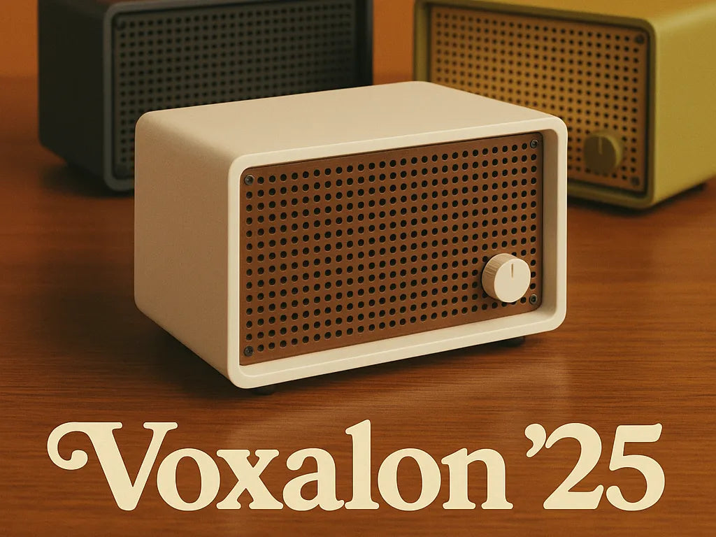 Voxalon'25 - Enceinte Bluetooth d'inspiration rétro - Tech Print