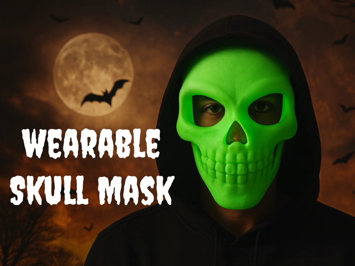 Masque Crâne - Accessoire d'Halloween - Cosplay Print