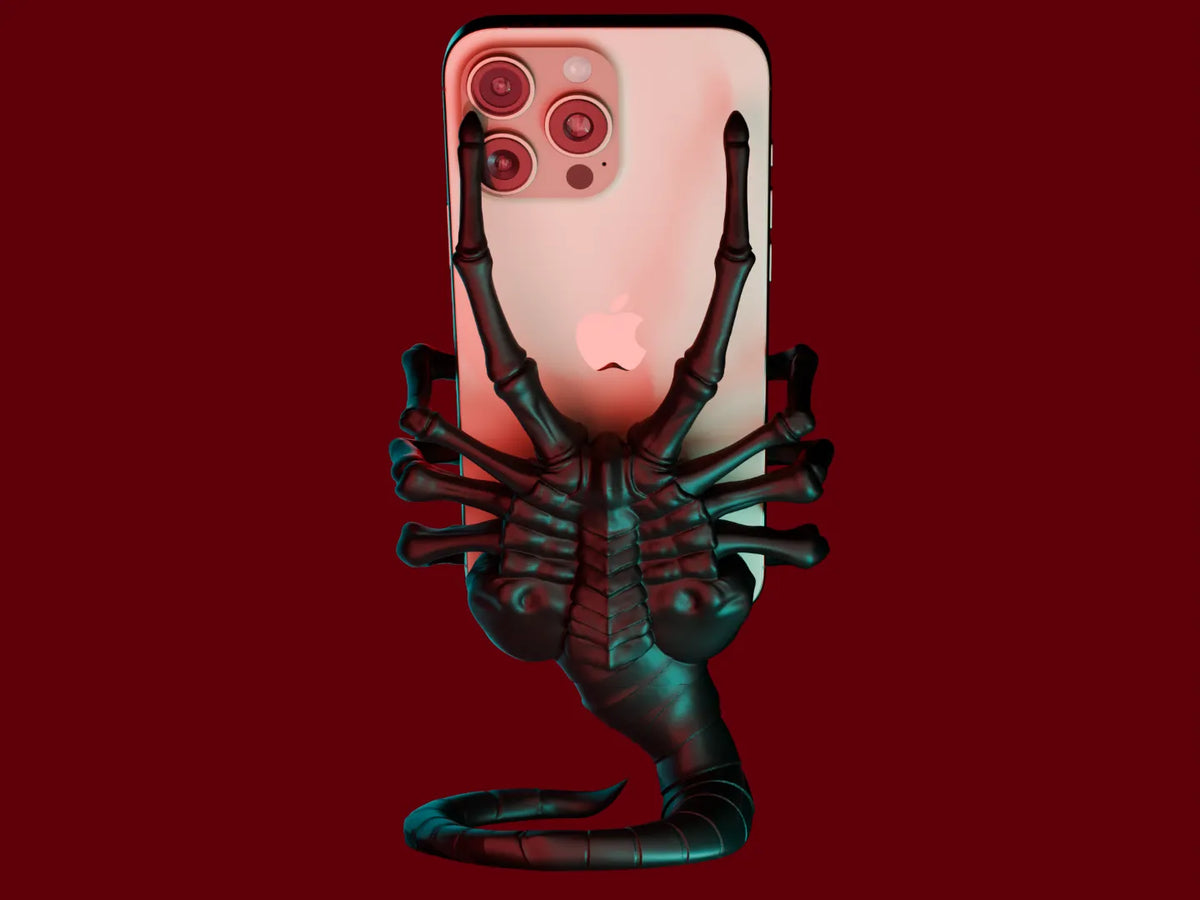 Support de téléphone Facehugger Alien - Geek Print