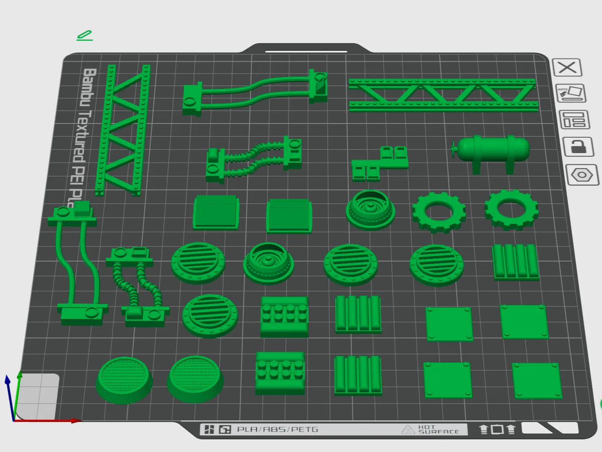 Greebles pour le modelage à partir de zéro #1 - Maquette Print