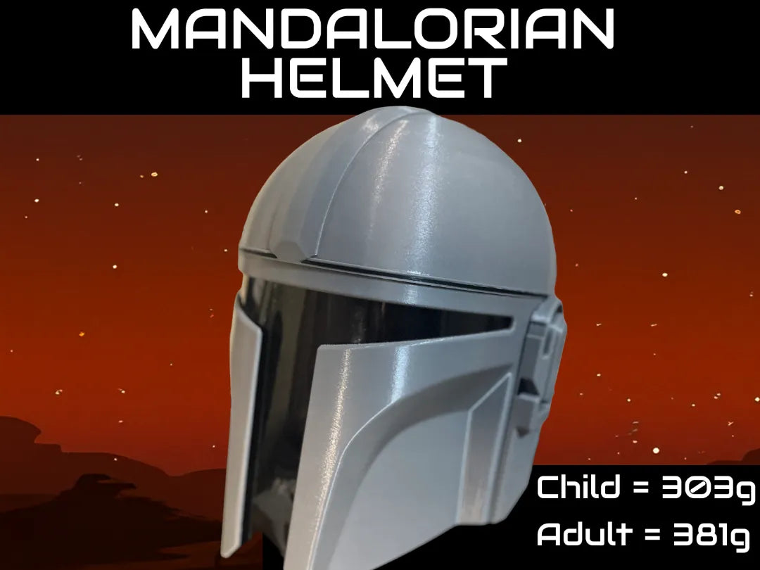 Casque Mandalorien 303g - Support minimal - Pièces et assemblage - Cosplay Print