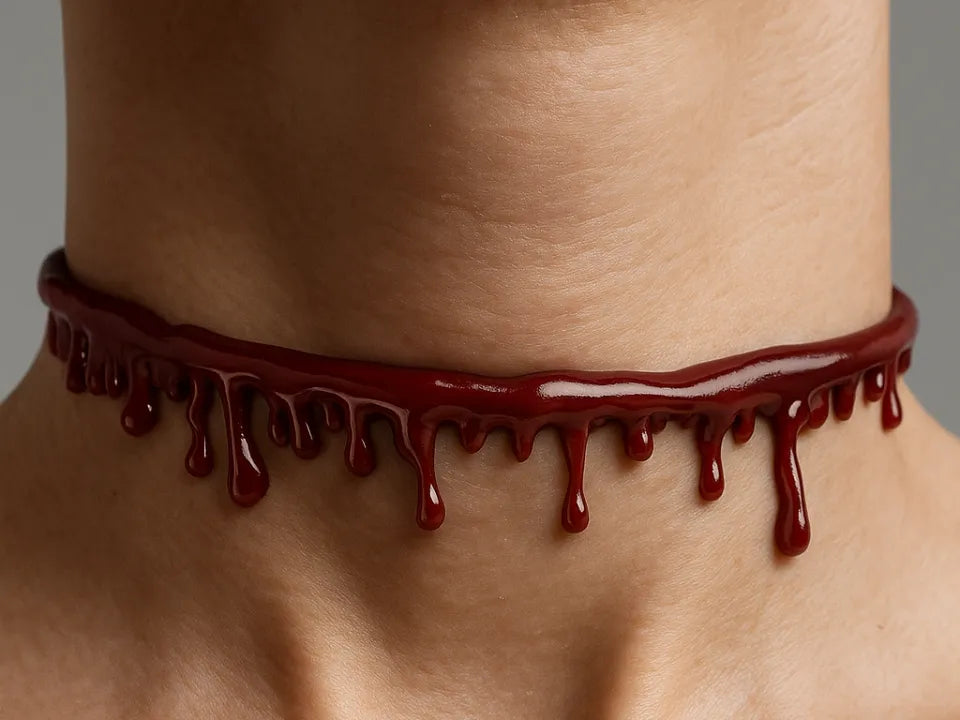Collier TPU horreur - Bijoux Print