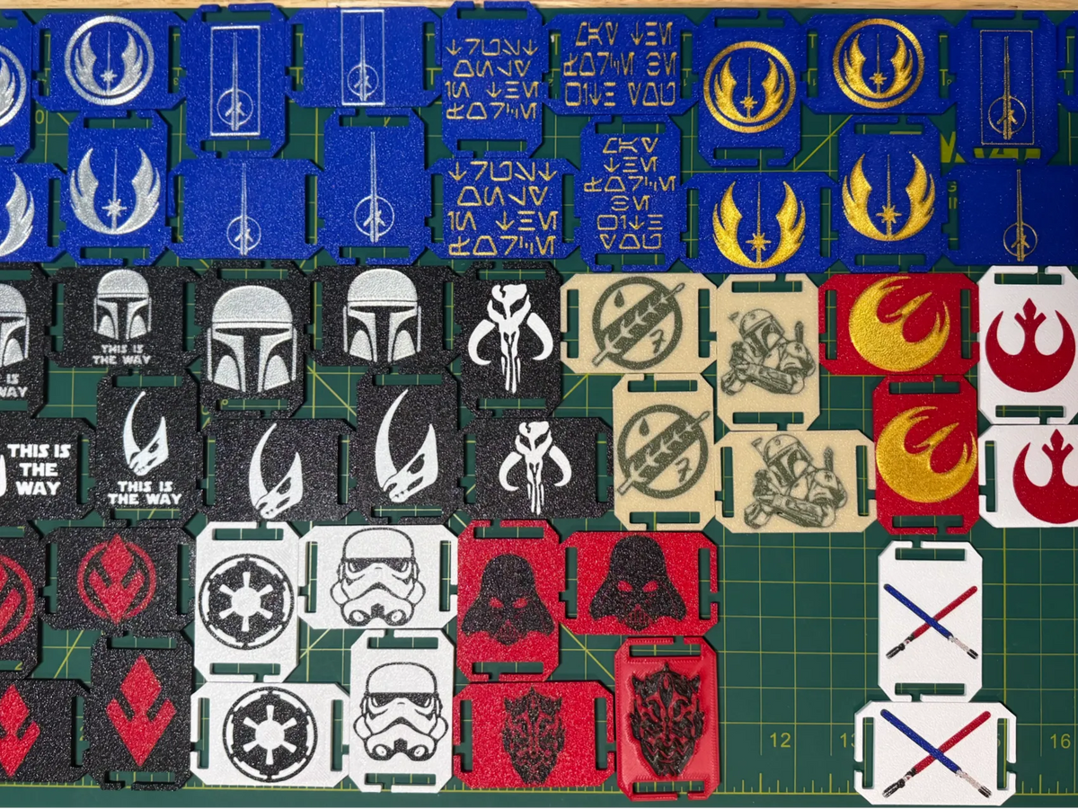 Étiquettes Molle/Sac à dos sur le thème de Star Wars - Geek Print