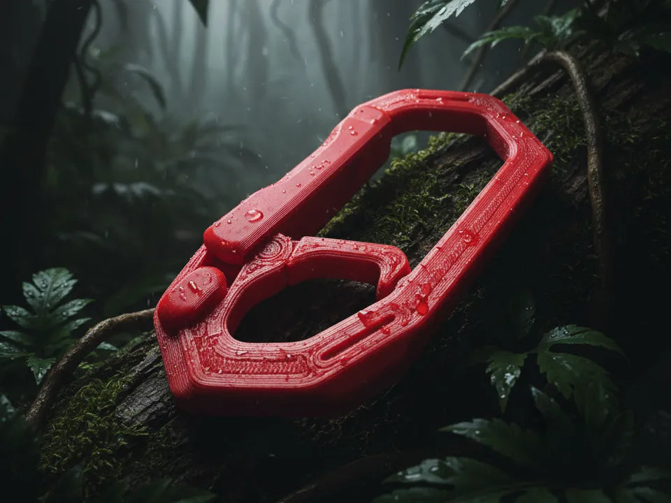 Helix LockFrame — ddf3d Mousqueton Porte-clés - Outdoor Print
