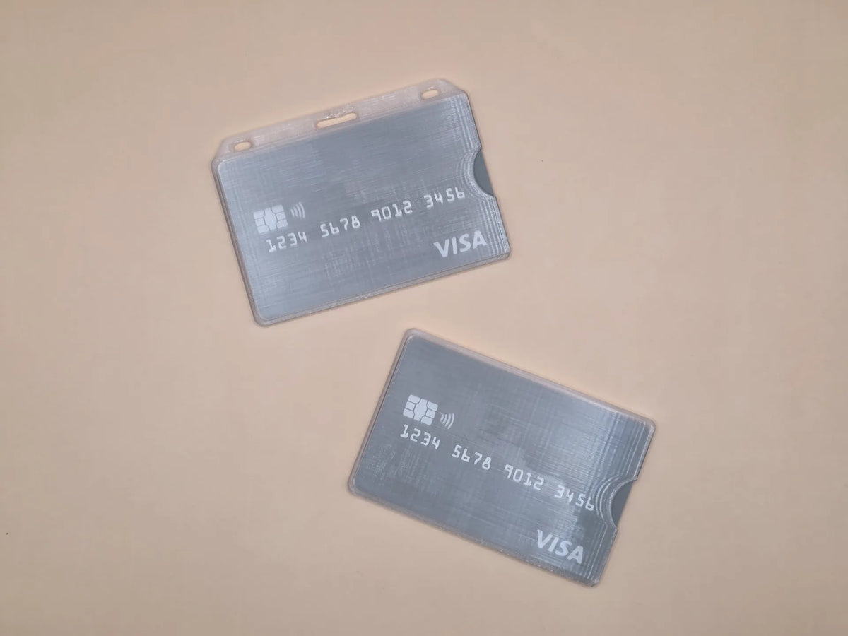 Porte-badge / carte d'identité transparent - NFC Print