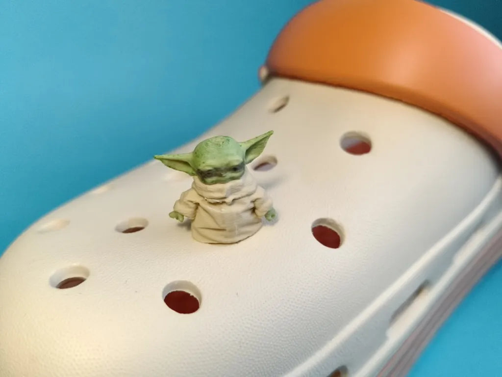 Grogu (Bébé Yoda) breloque Croc (Jibbitz) - Figurine Print