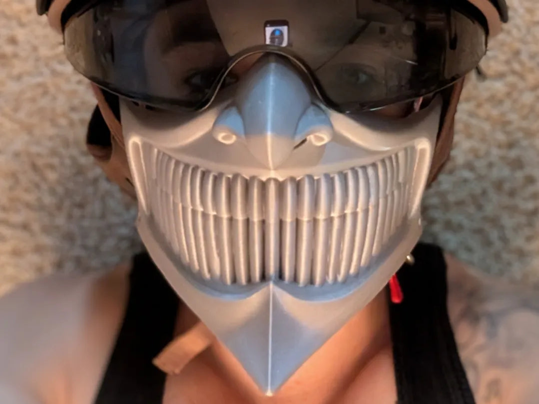 Masque de Joker stylisé - Accessoire de casque de moto - Vélo Print