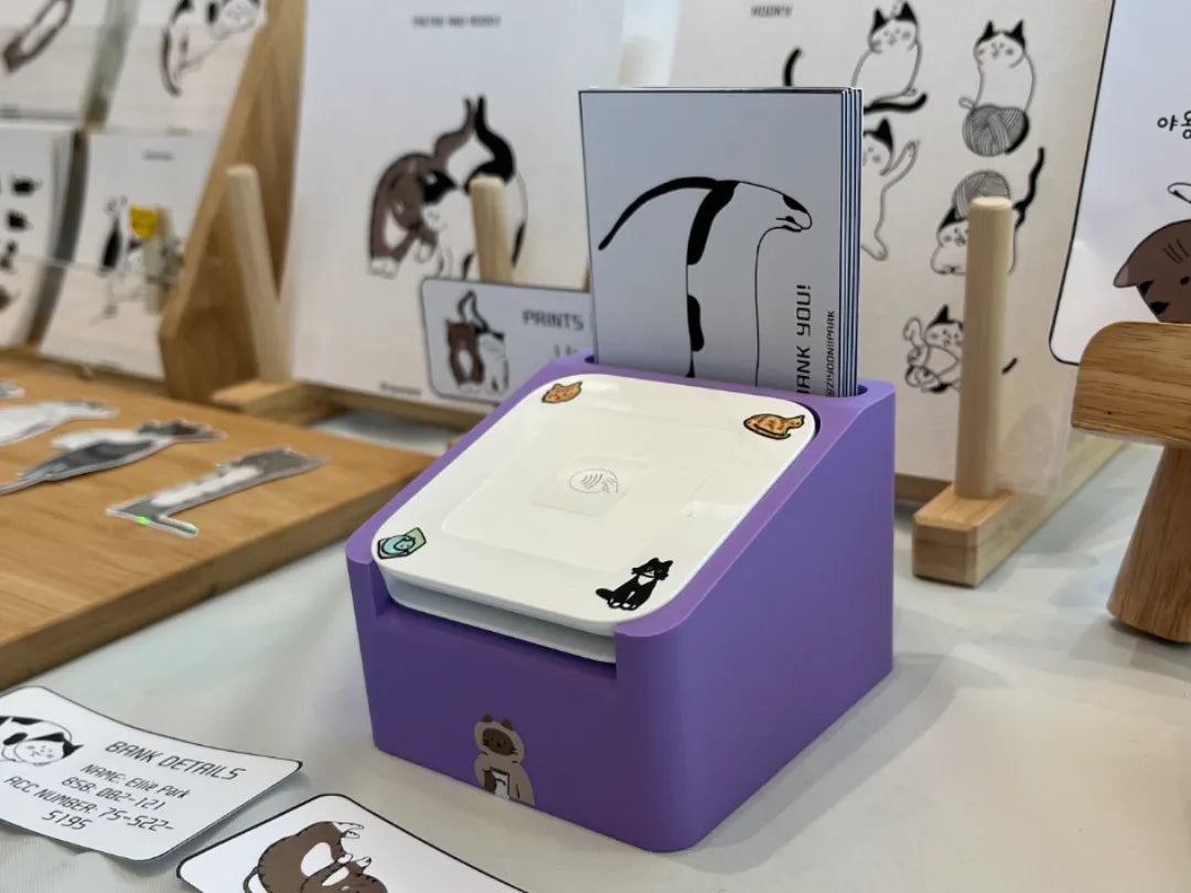 Support de lecteur Square pour marché - NFC Print