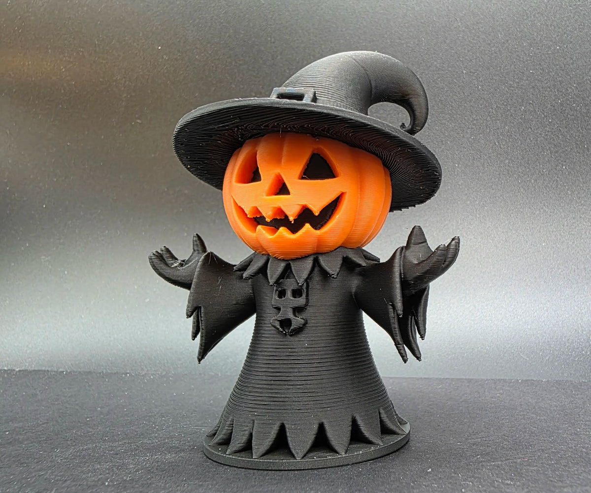 Figurine de sorcière citrouille - Figurine Print