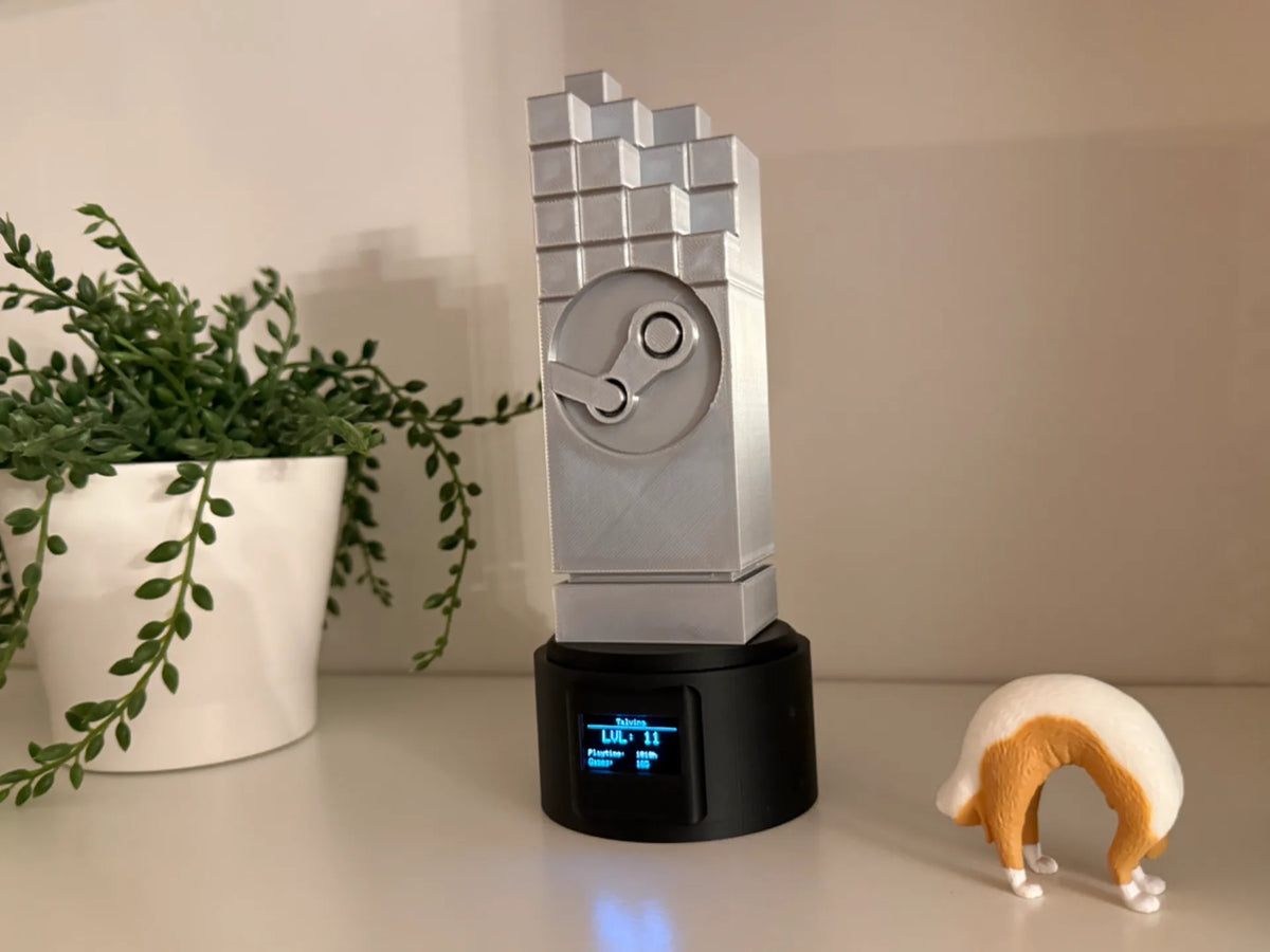 Affichage de trophée des statistiques Steam - Cadeau Print