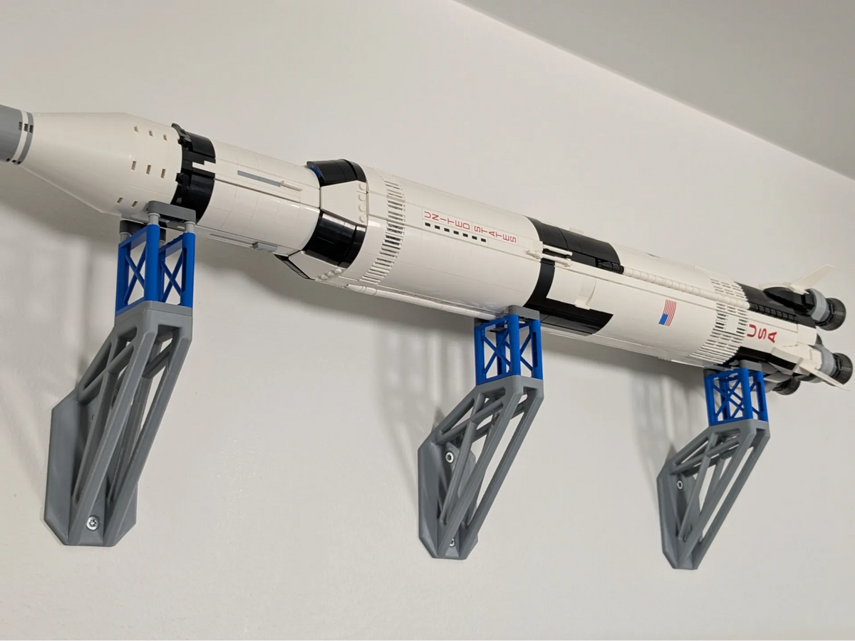 Support mural Saturn V - Maquette Print