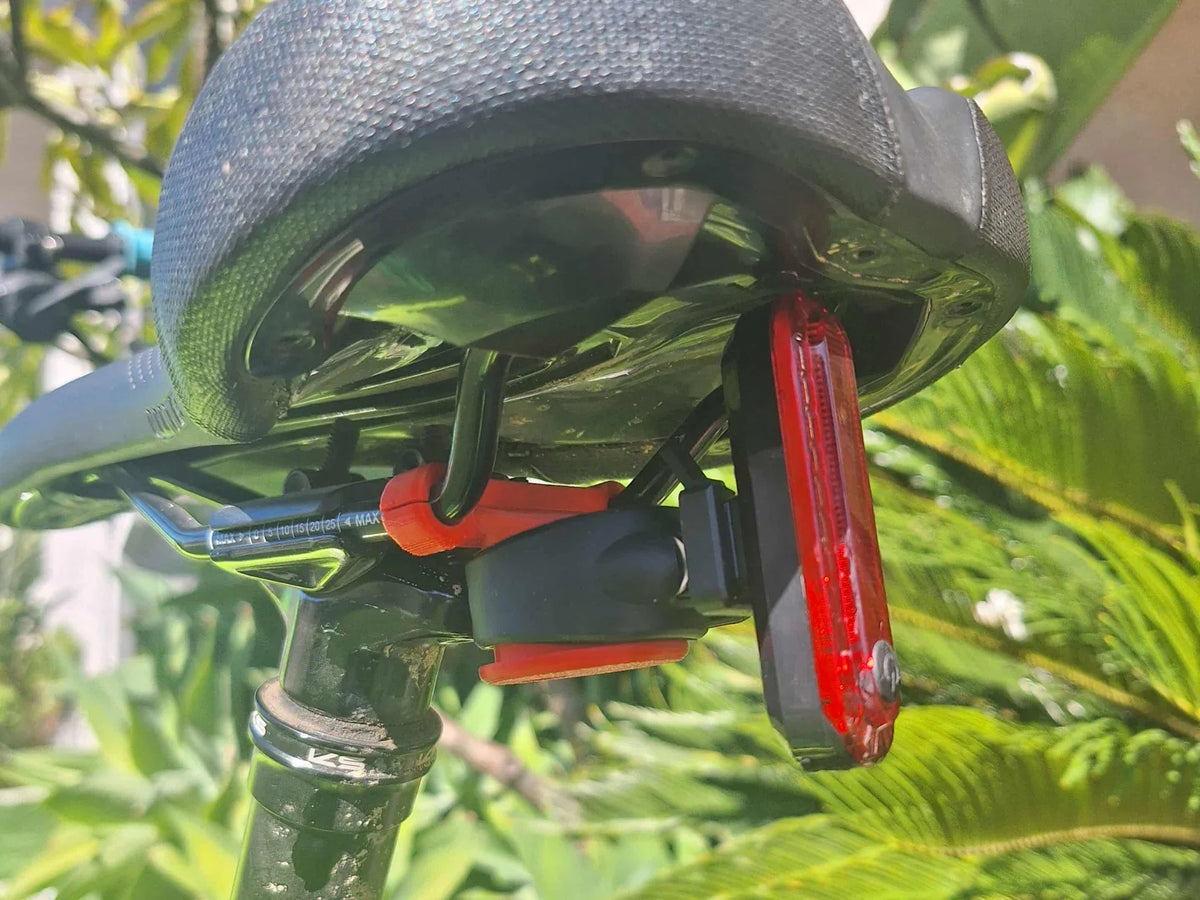 Support de fixation pour feu arrière de vélo (Vélo, VTT, etc.) - Vélo Print