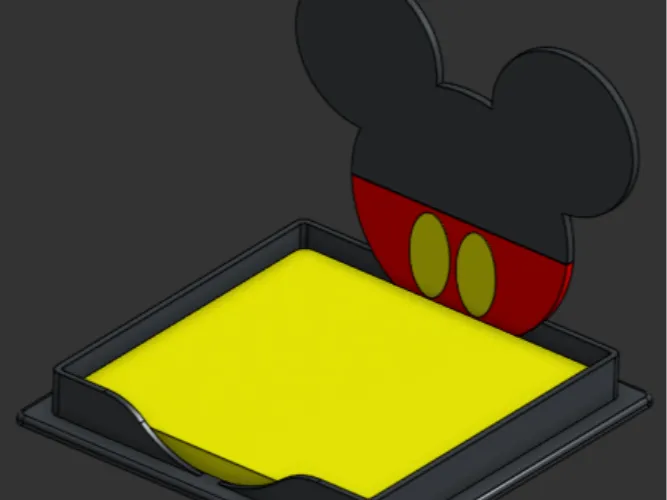 Support de notes adhésives Mickey Mouse - Bureau Print