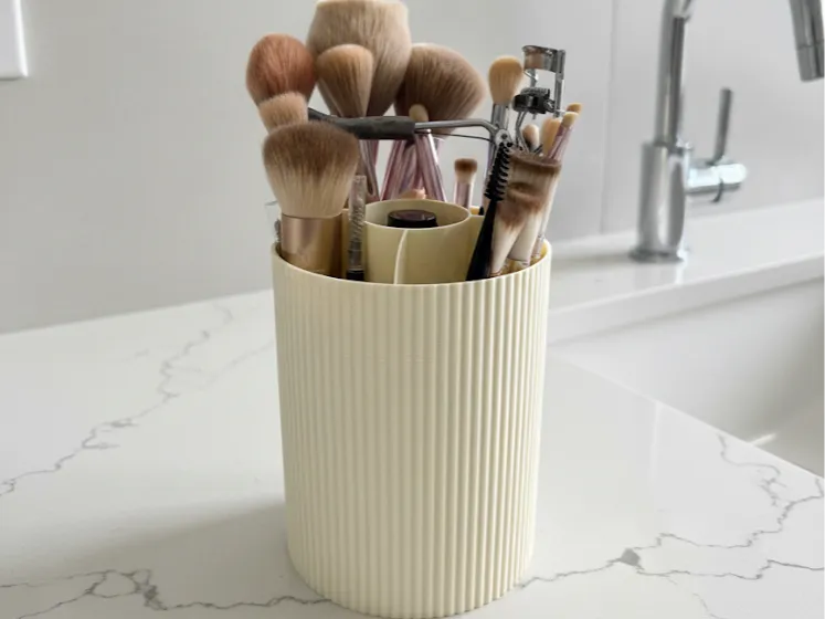 Organisateur de porte-pinceaux de maquillage collection Nordé - Beauté Print
