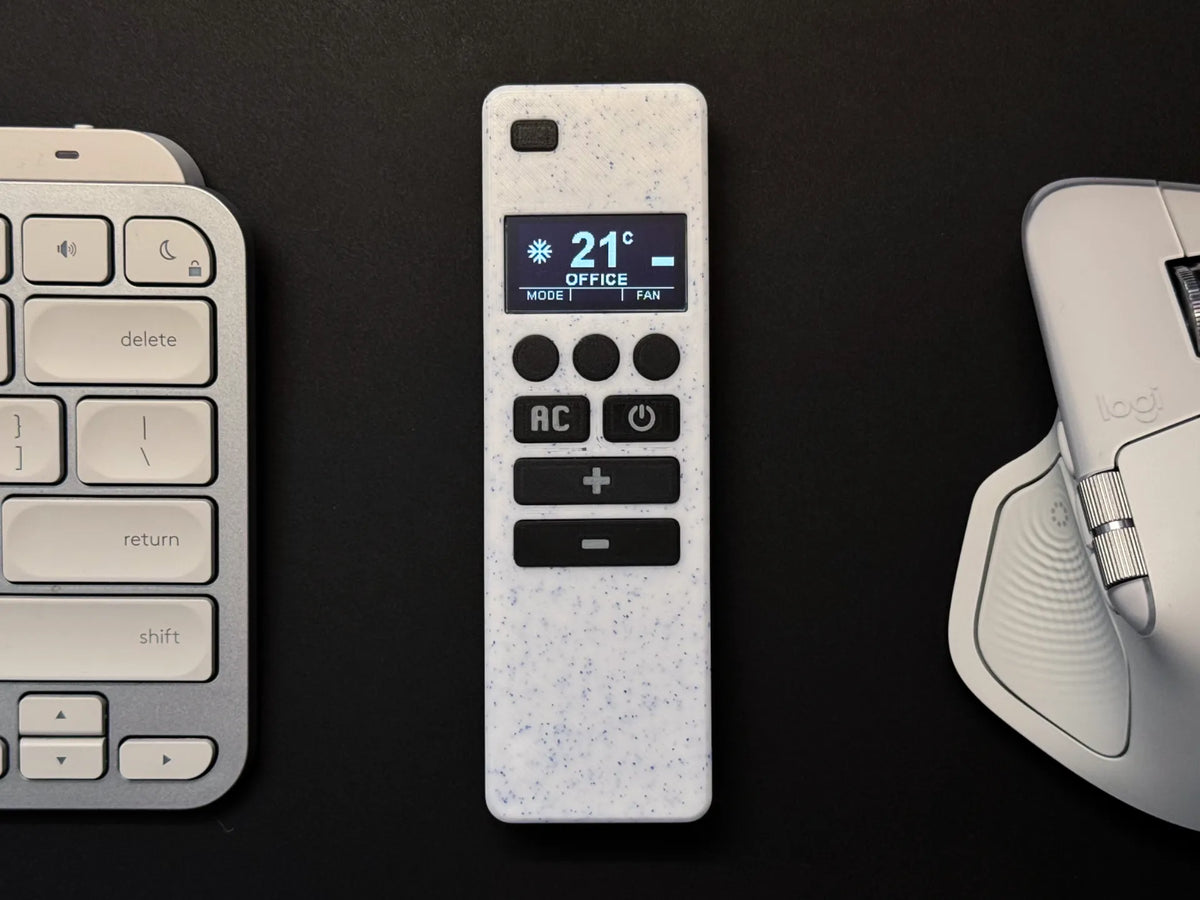 Télécommande Home Assistant ESPHome avec écran OLED - Tech Print