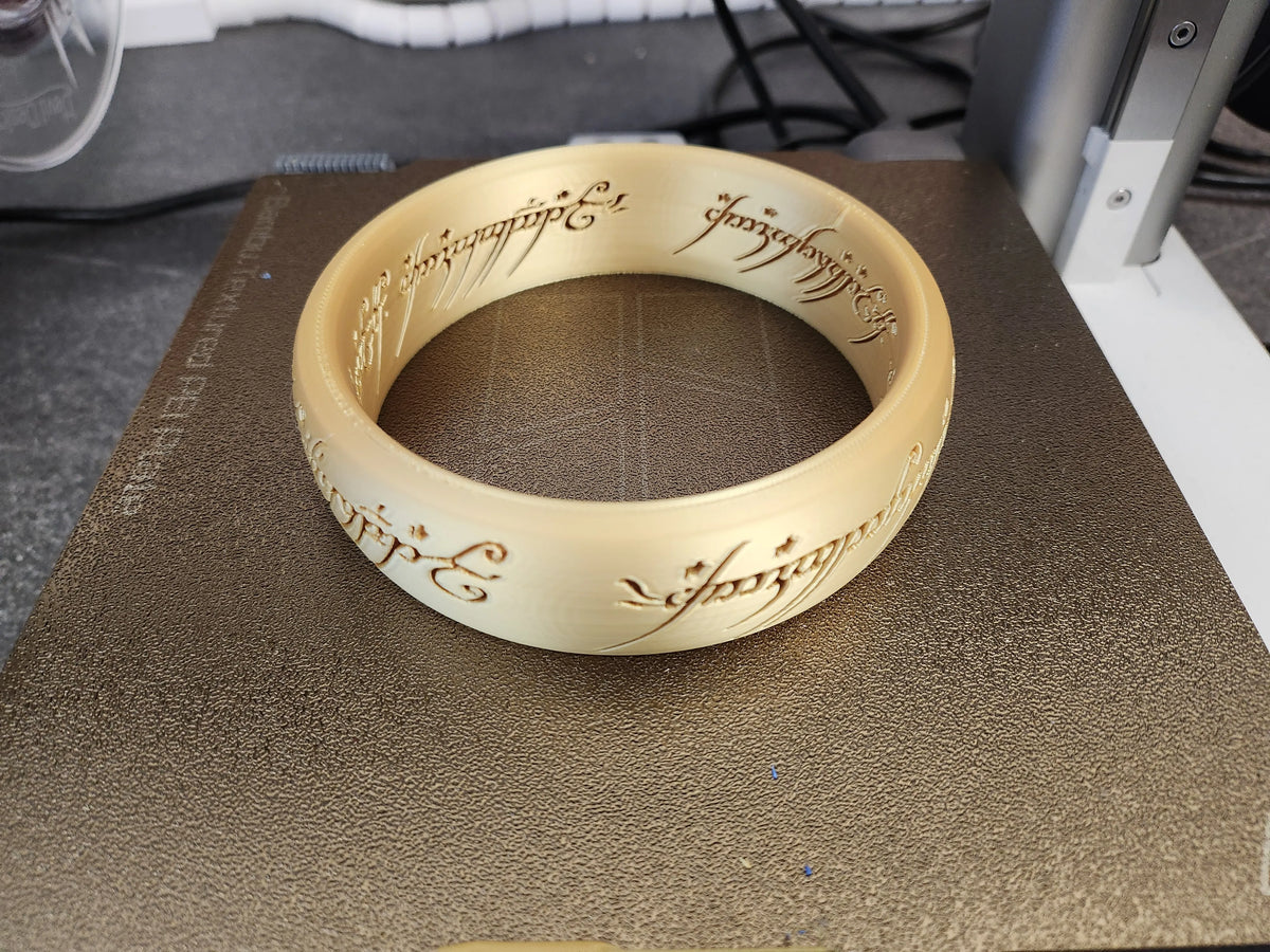 L'unique anneau - le seigneur des anneaux – modèle 2 - Geek Print
