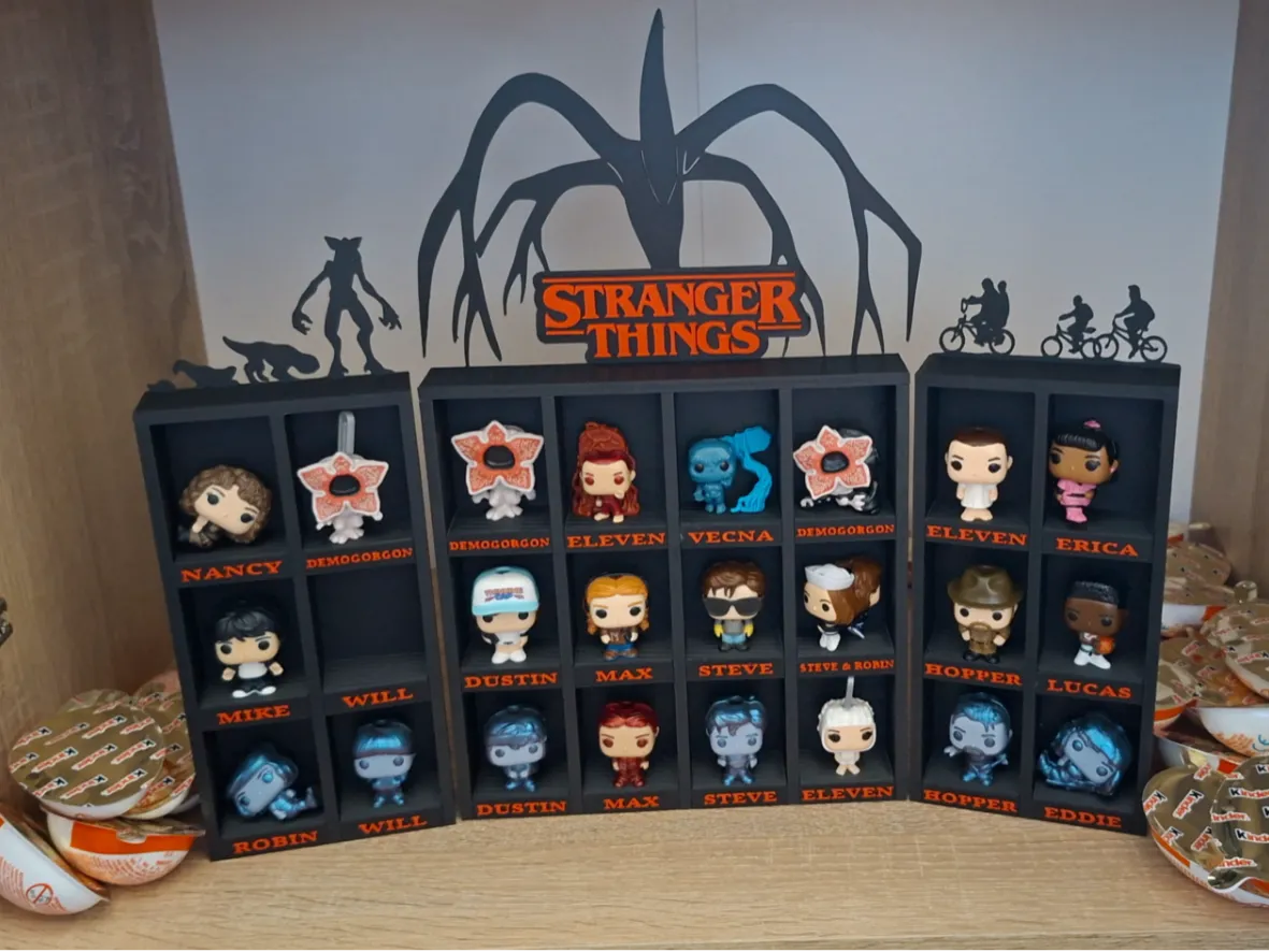 Stranger things, Kinder joy présentoir Funko Pop - Geek Print