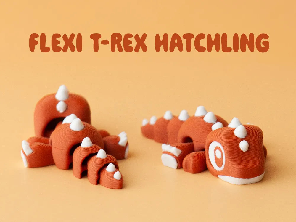 Printyboy - Flexi Bébés T-Rex - Maquette Print