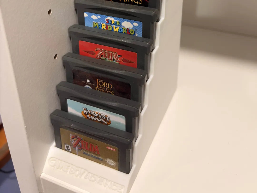 Support d'affichage de cartouches de jeu Gameboy Advance - Tech Print