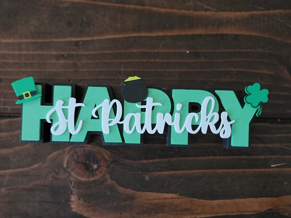 Joyeuse Saint-Patrick avec extras - Fêtes Print