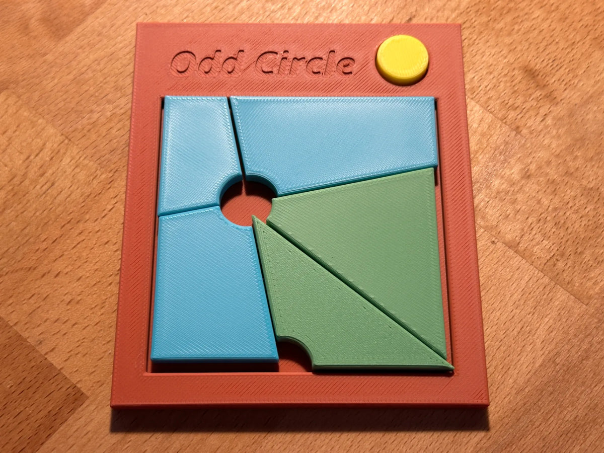Le Casse-tête du Cercle Impair Impossible - Jeux Print