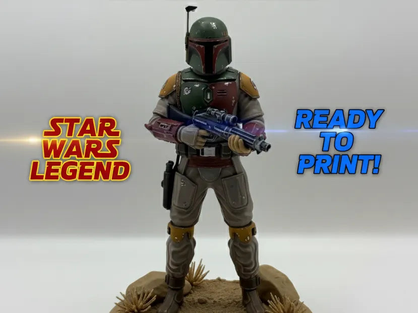 Boba Fett Ultime - Légende de Star Wars aux Détails Élevés - Geek Print