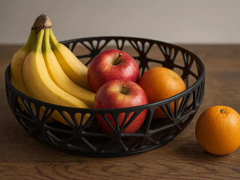 Corbeille à fruits à géométrie organique évolutive - Cadeau Print