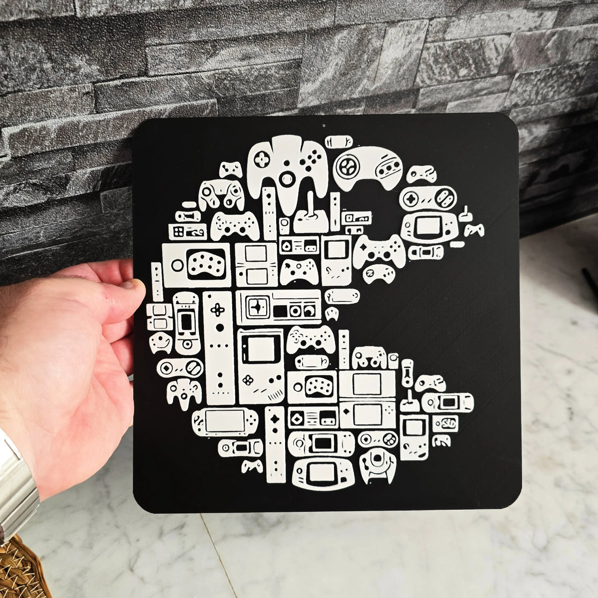 Jeu rétro Hueforge - Geek Print