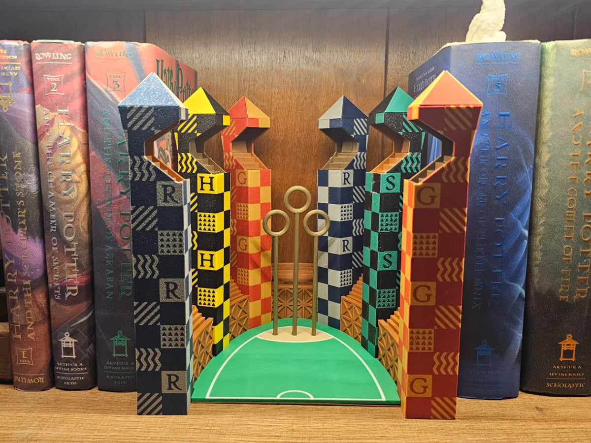 Nook de livre Terrain de Quidditch Harry Potter - Geek Print