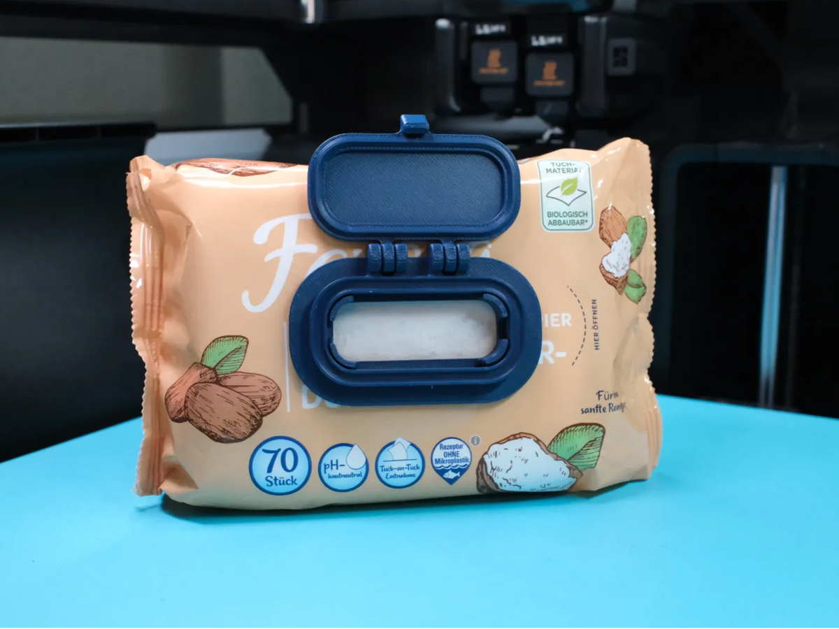Couvercle de Lingettes Humides - Bébé Print