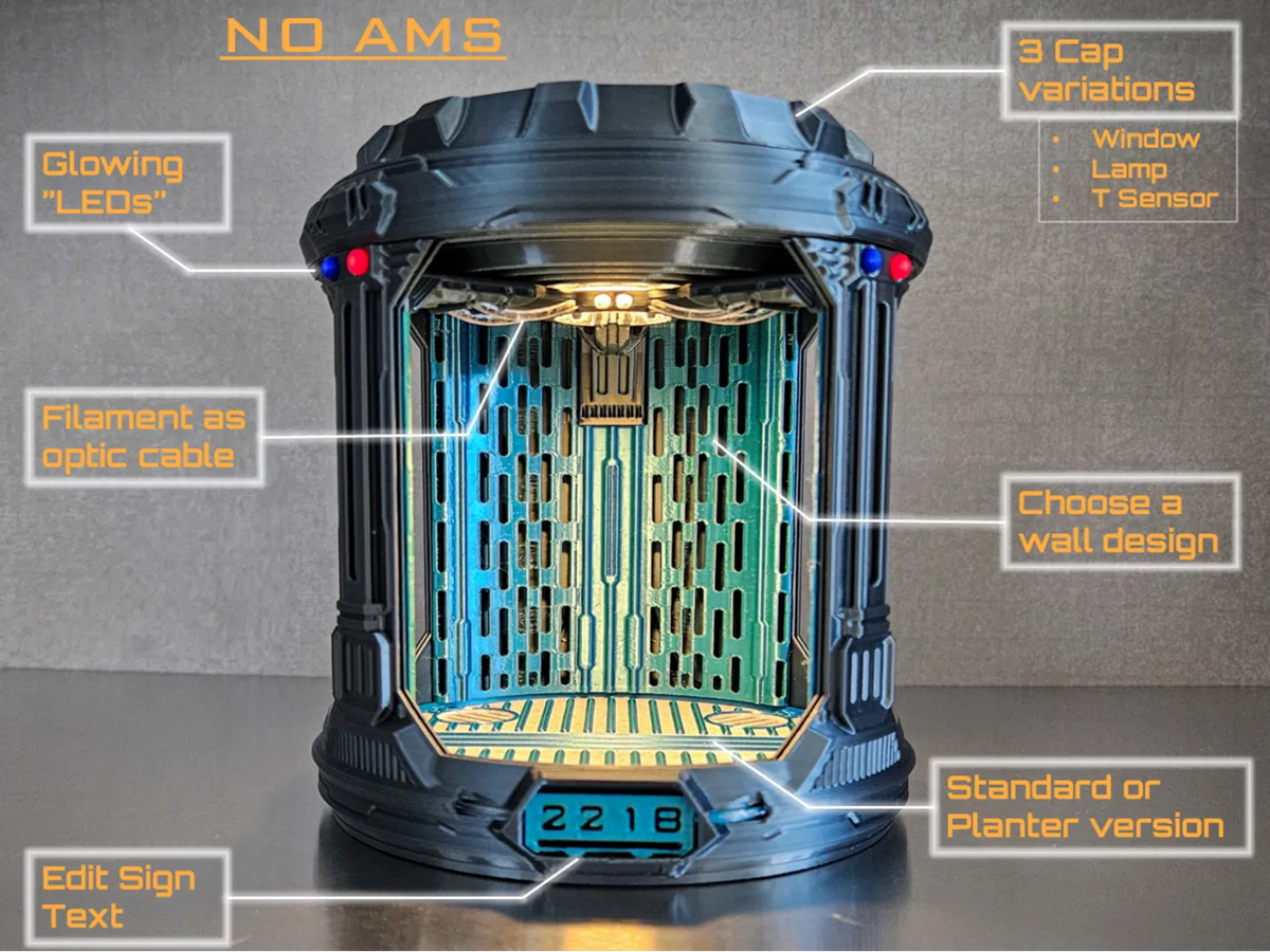 Capsule de Confinement Sci-Fi Modulaire - Geek Print