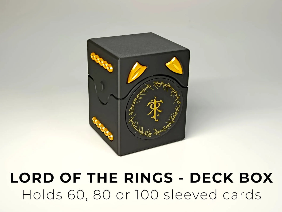 Boîte de Deck – Le Seigneur des Anneaux – MtG, Pokémon, TCG - Geek Print