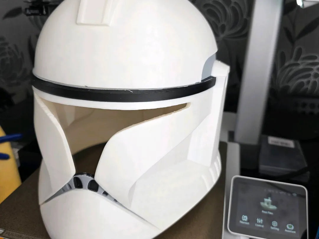 Casque de soldat clone phase 1, version portable - Cosplay Print