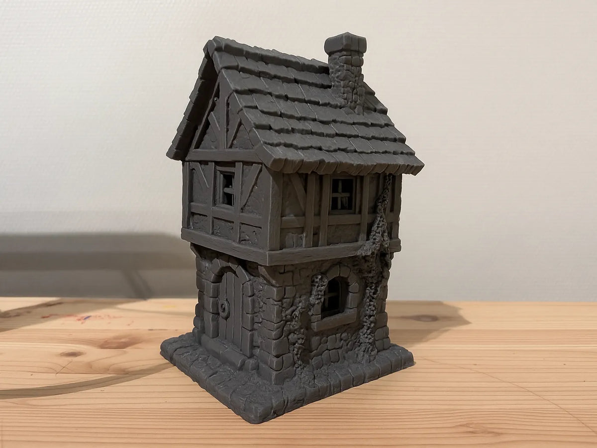 Maison de ville médiévale fantastique - terrain de JdR - Jeux Print