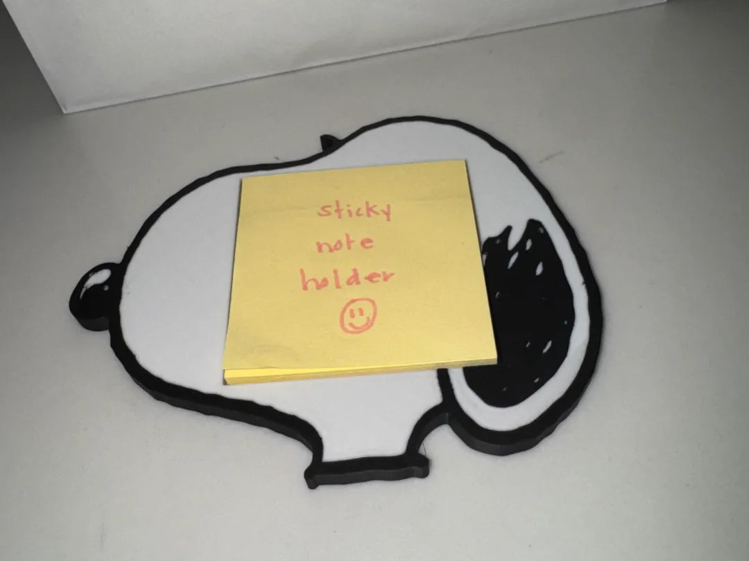 Support de notes adhésives Snoopy - Bureau Print