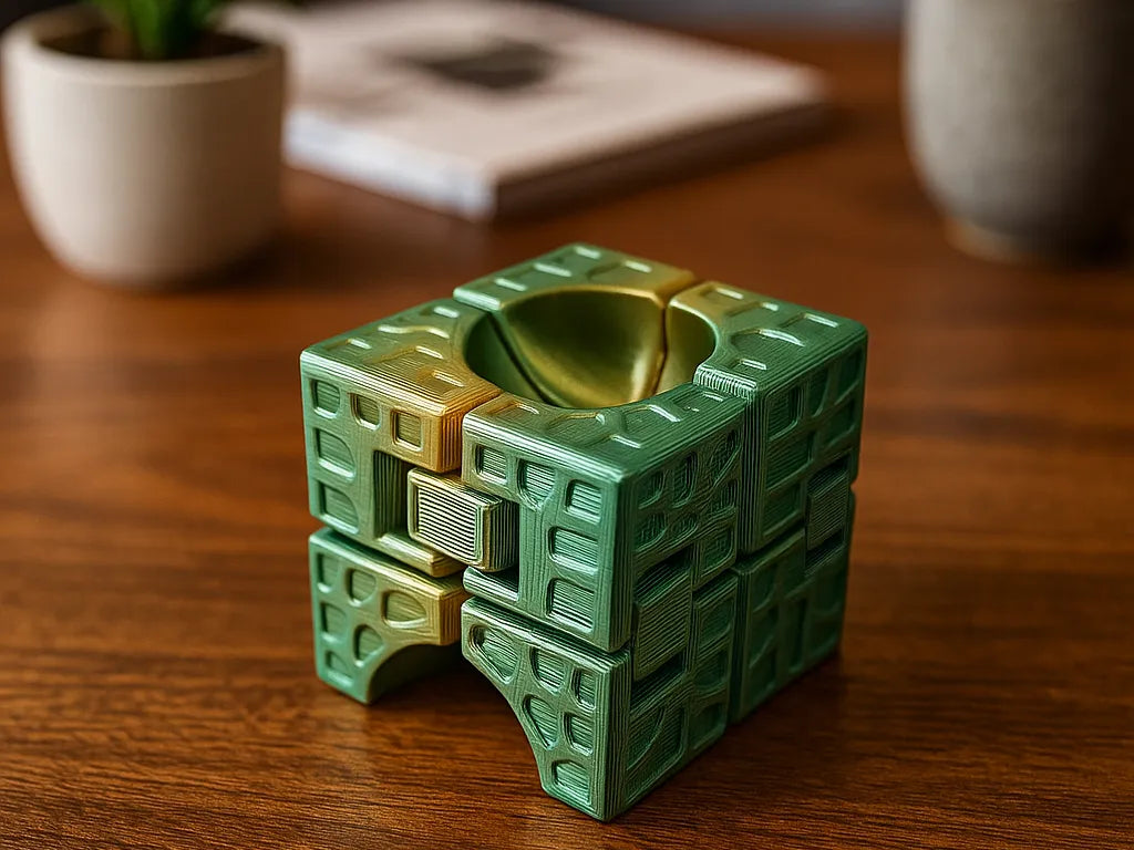 Cube Infini Harmonique Anti-stress — Imprimable en place - Jeux Print