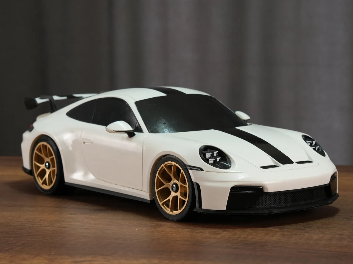 Porsche 911 992.2 GT3 - Modèle à l'échelle 1:10 / Voiture RC - Auto Print