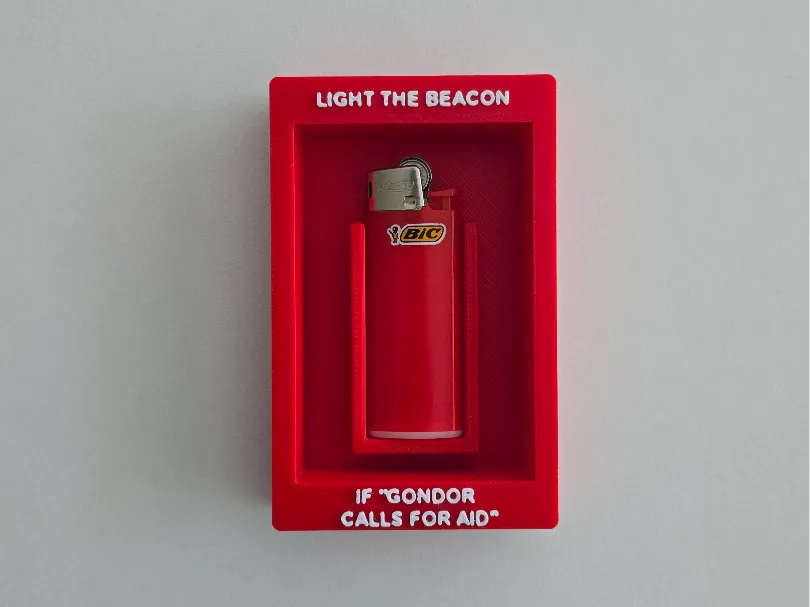 Briquet d'urgence pour bougie de salle de bain - Outdoor Print